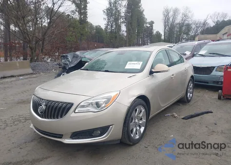 2016 Buick Regal Turbo z USA, uszkodzony, nr VIN 2G4GK5EX5G9167171
